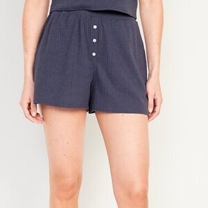 Old Navy Ribbed Button-Front Womens Shorts, size Small